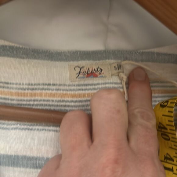 Faherty Beach Days Tunic Dress Luciano Stripe, Size S - Picture 11 of 11